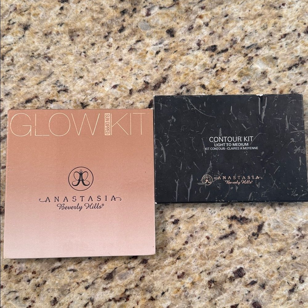 Anastasia Beverly Hills Contour Kit and Glow Kit Bundle Highlighter Bronzer Set